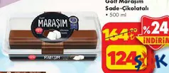 GOLF MARAŞIM SADE-ÇİKOLATALI DONDURMA 500 ML